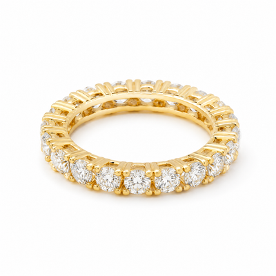 3mm Studded Eternity Ring