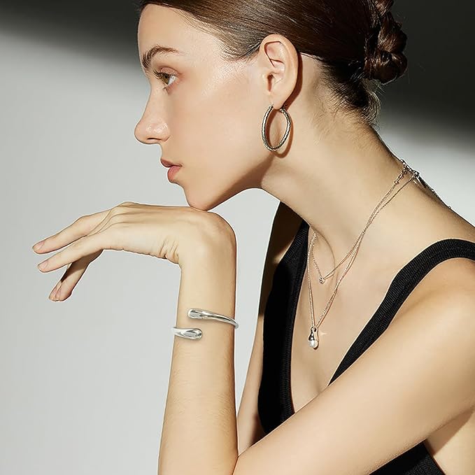 Teardrop Cuff Bracelet