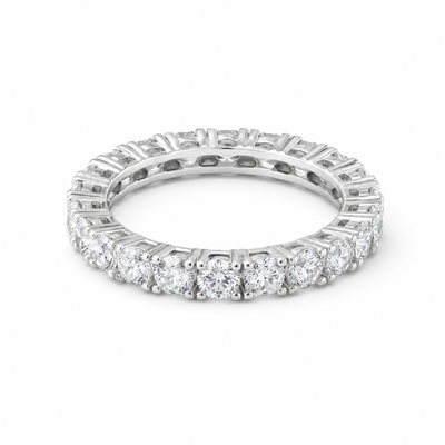 3mm Studded Eternity Ring