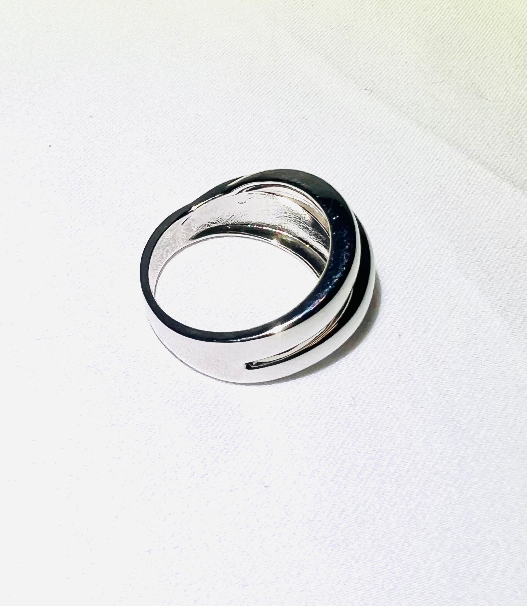 Sterling Silver 3 Band Rolling Ring