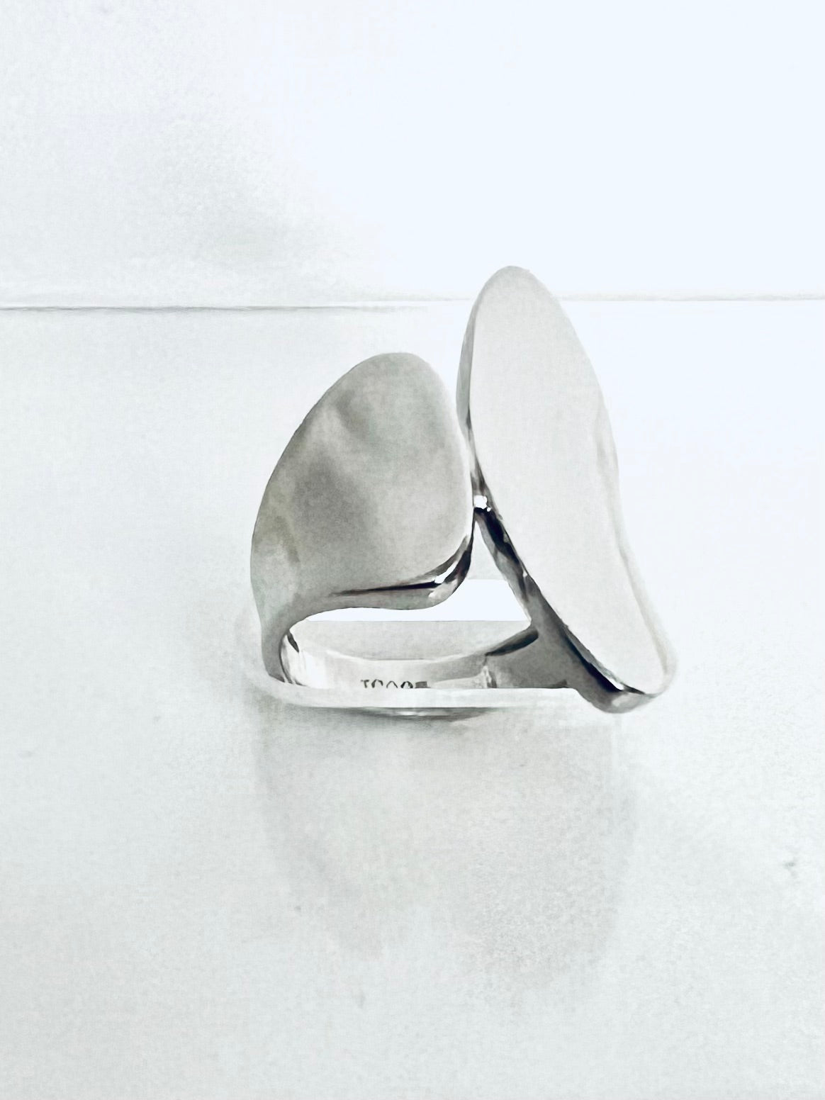 Statement Full Finger Silver Ring