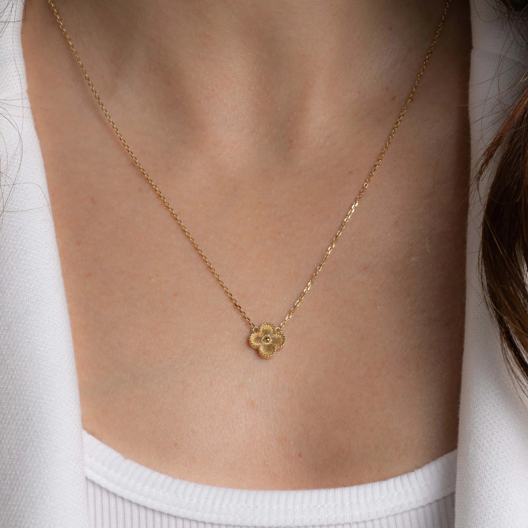 Ella Four Leaf Necklace