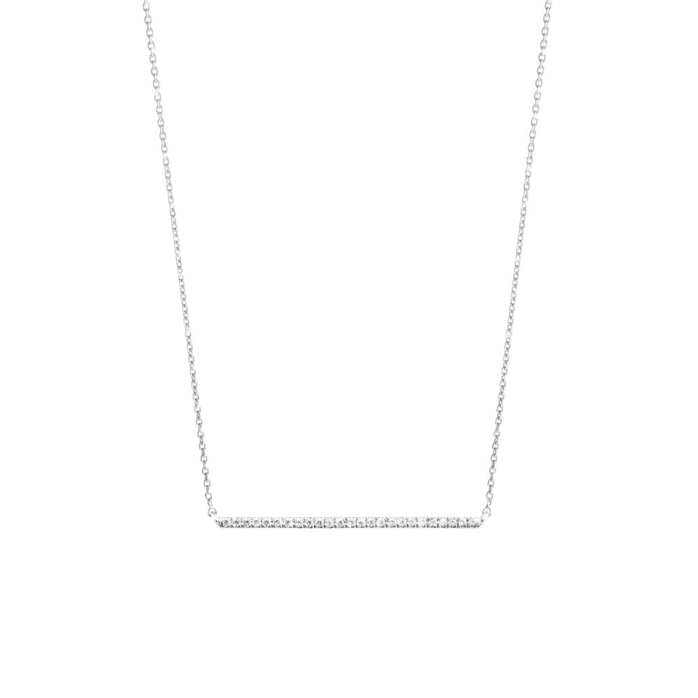 CZ Bar Necklace