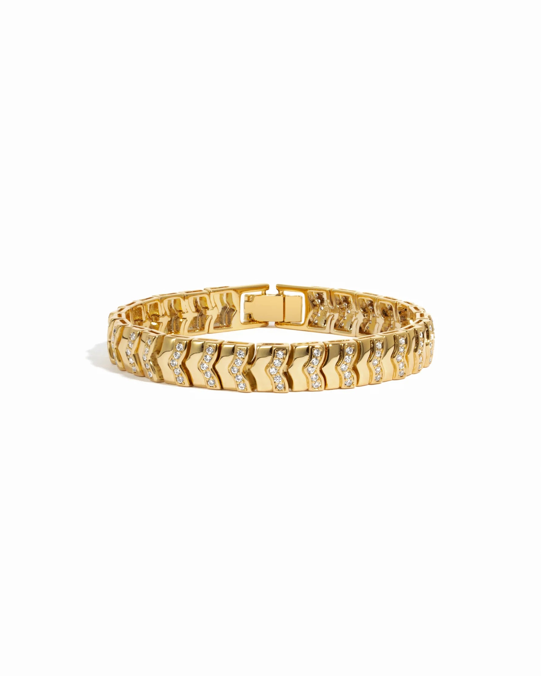 Chevron Chain Bracelet
