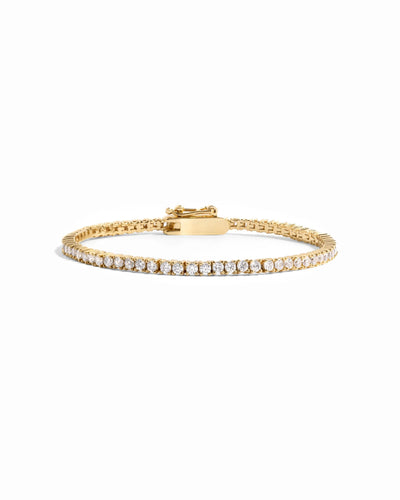 2mm Tennis Bracelet w Latch
