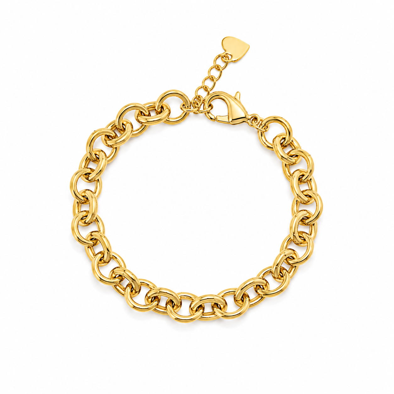 Round Link Bracelet