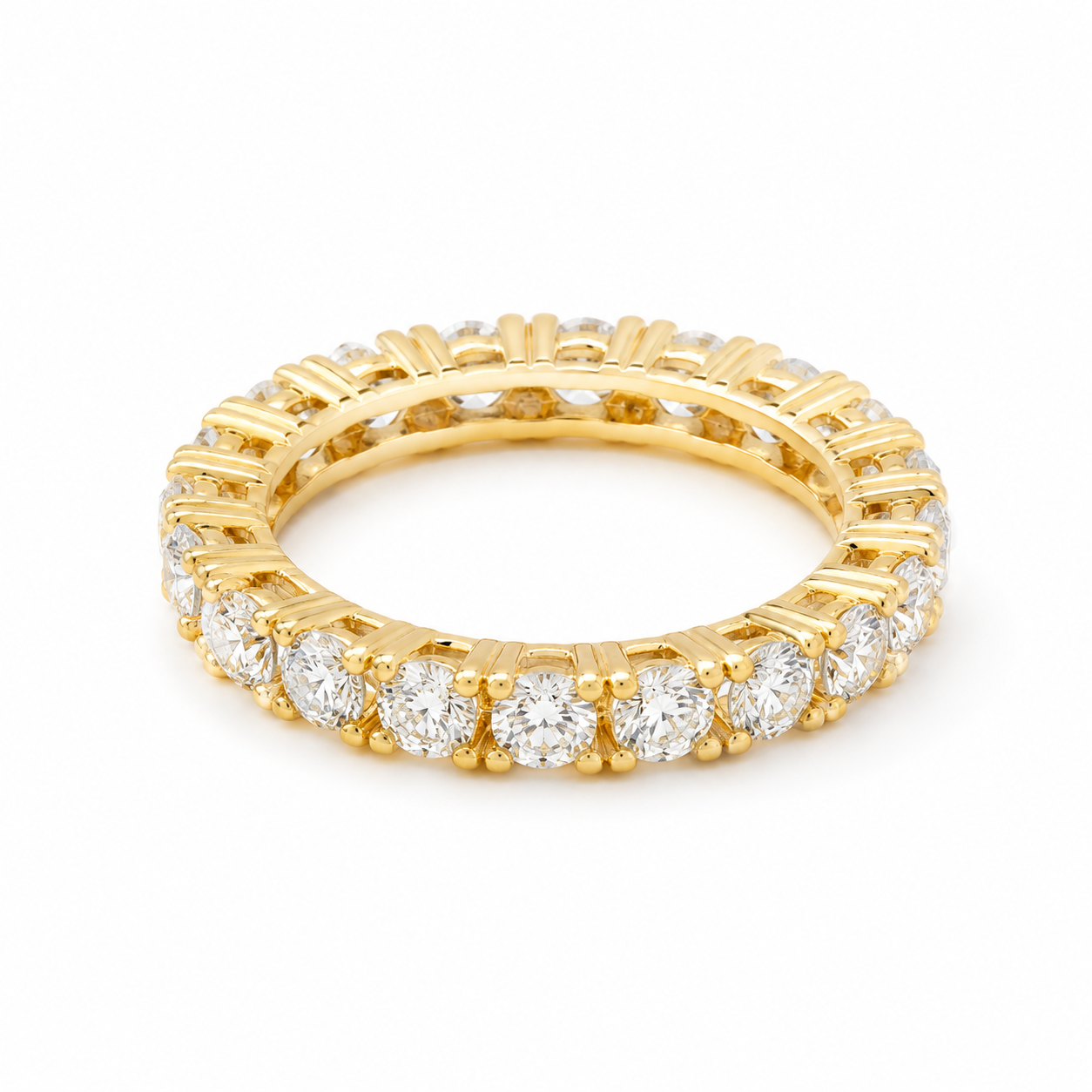 3mm Studded Eternity Ring