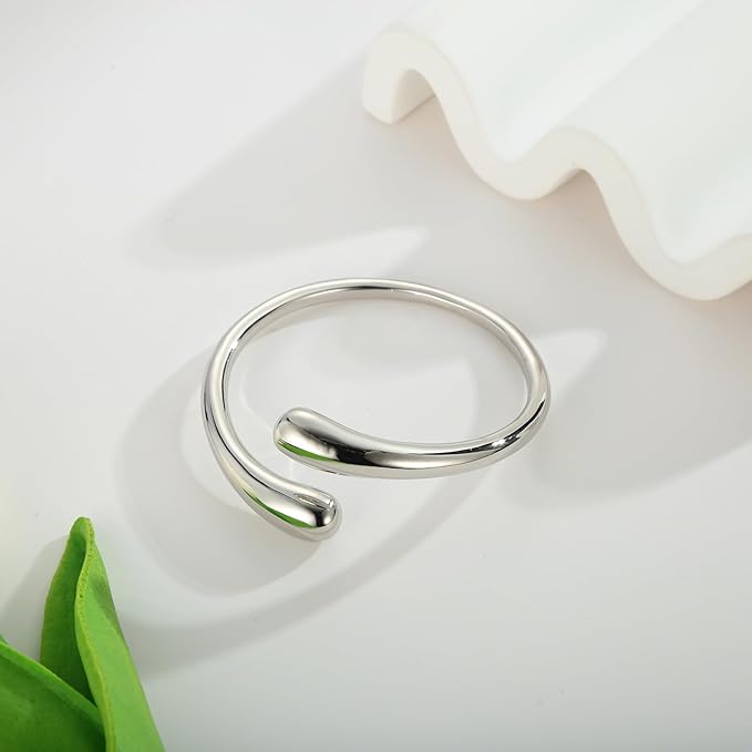 Teardrop Cuff Bracelet