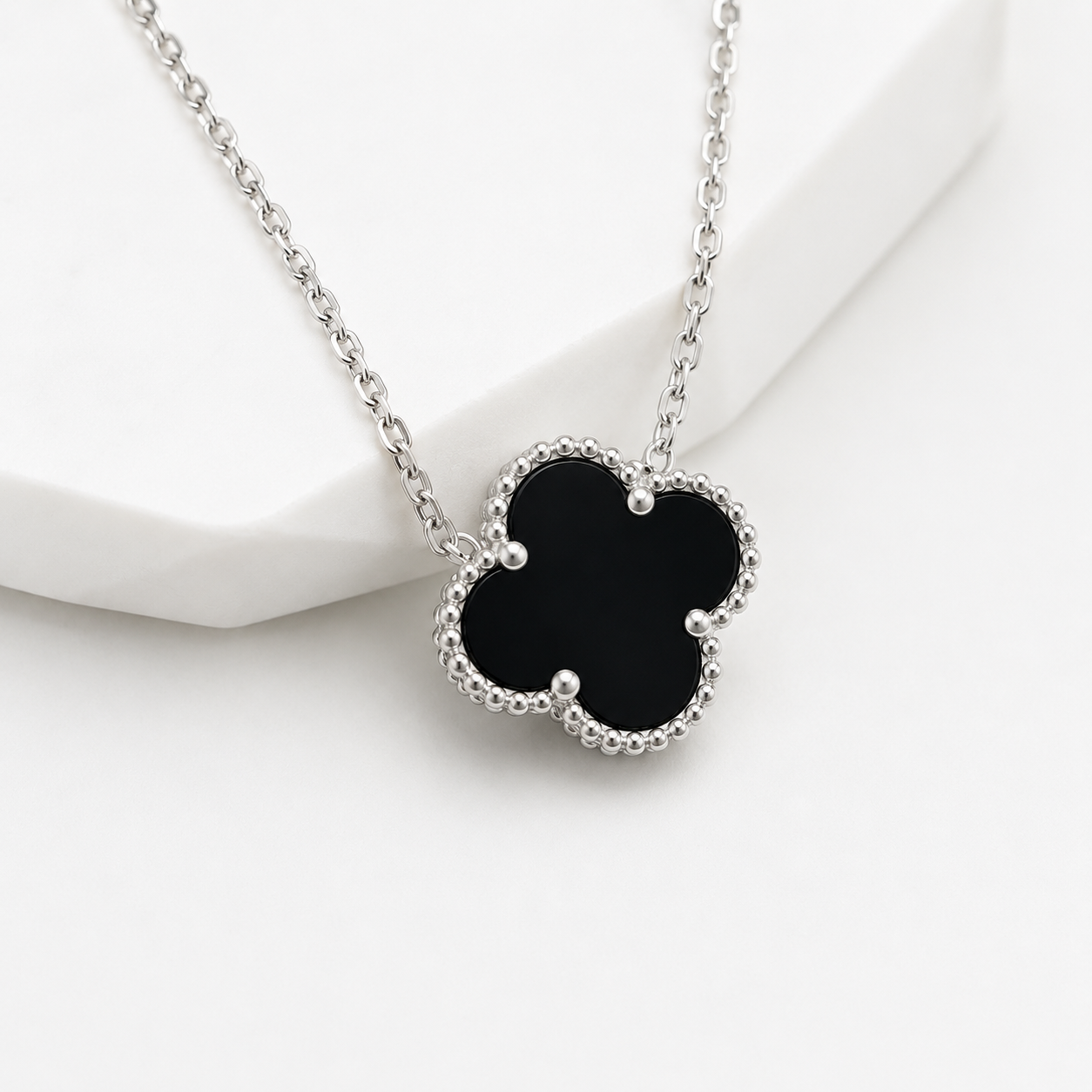 Four Leaf Clover Silver
