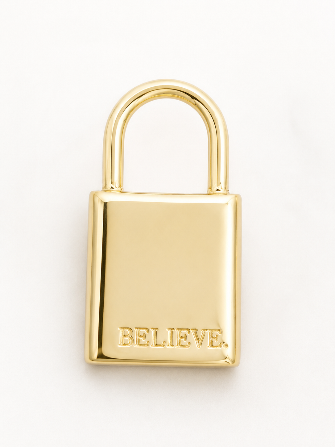 Gold Filled Padlock Charm