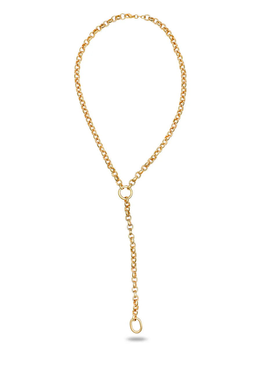 Rolo Lariat Necklace