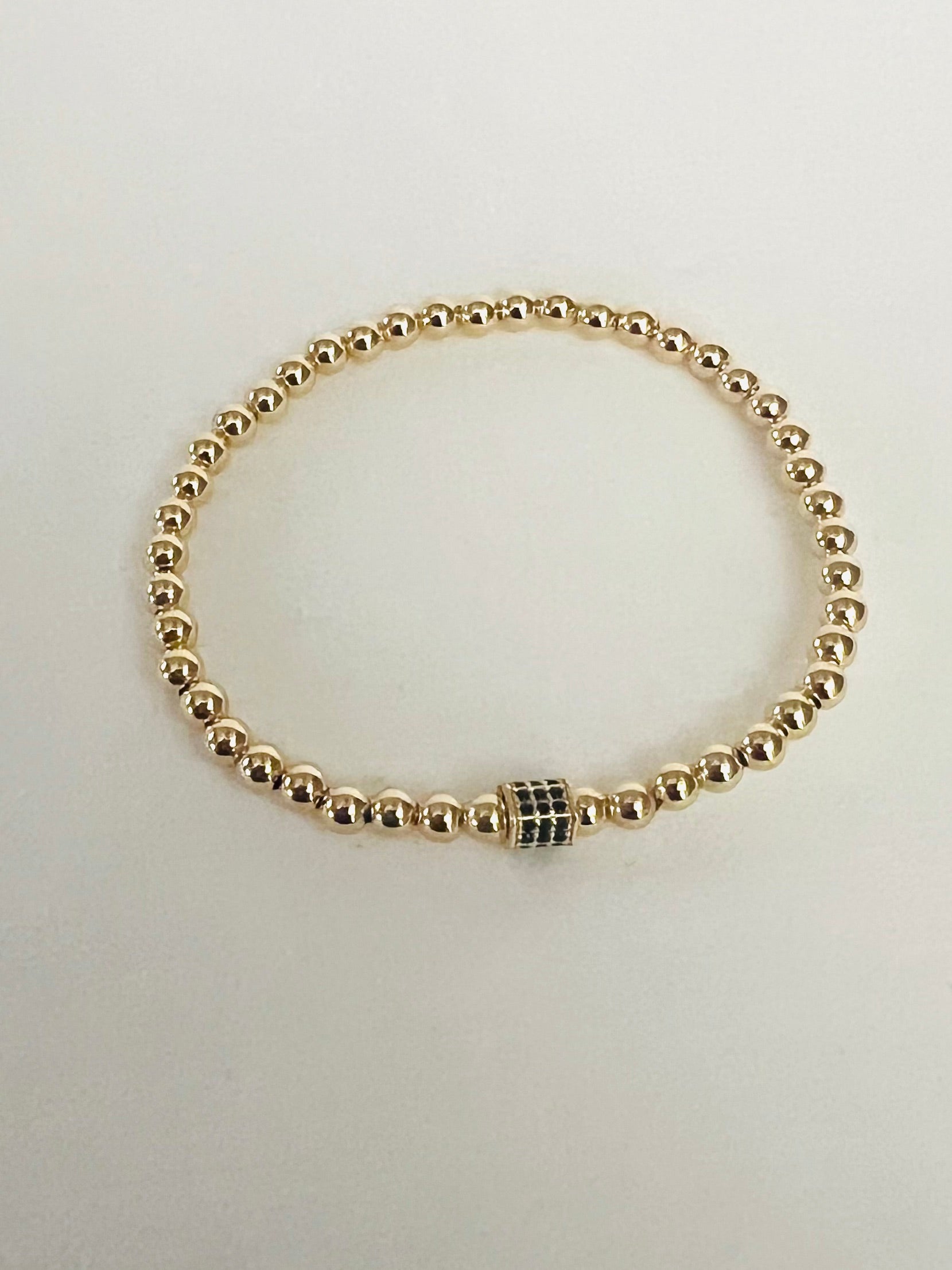 Hexagon CZ Bracelet