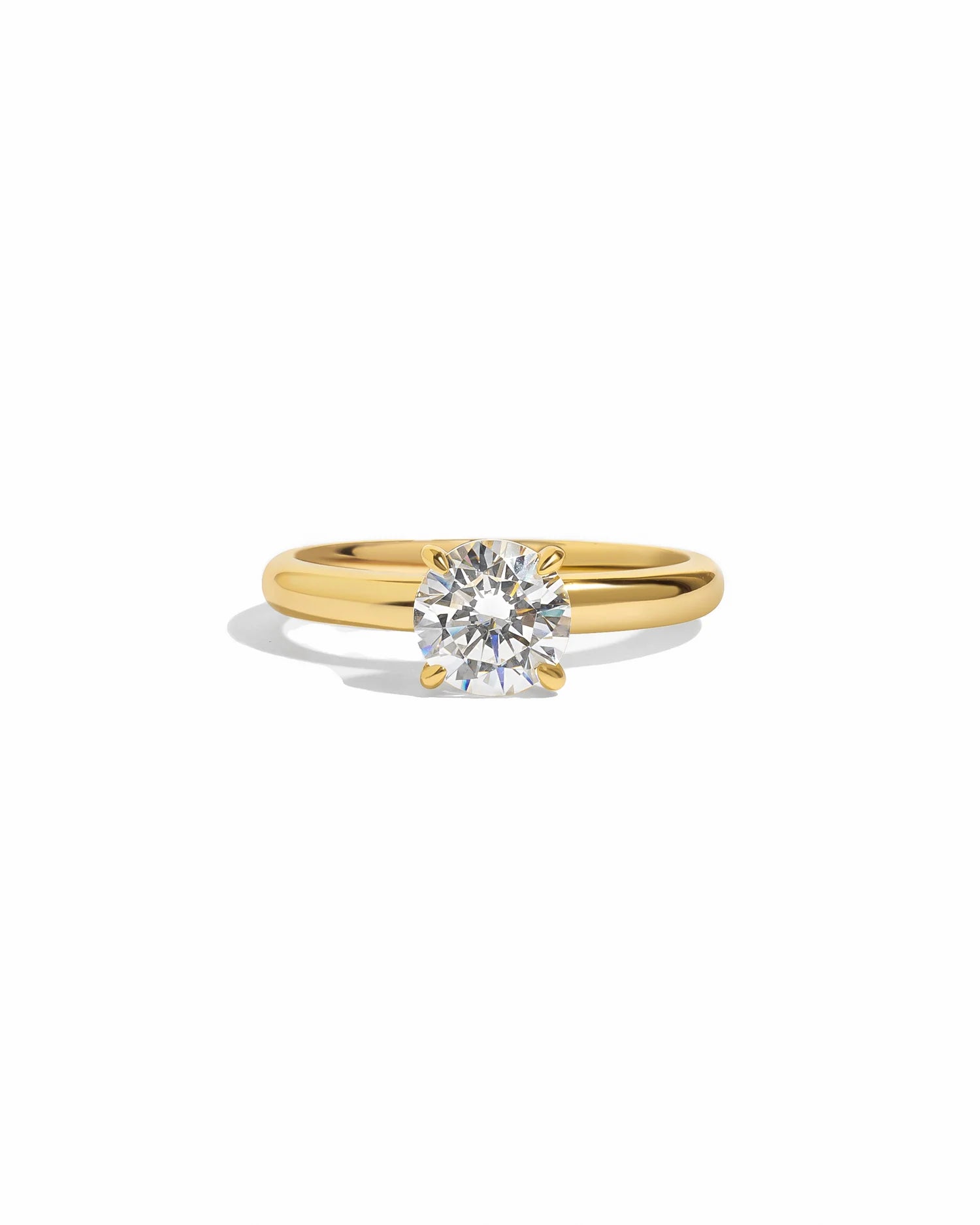Round Solitaire Ring