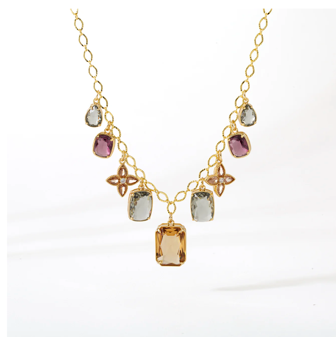HARVEST JEWELS CHARM NECKLACE
