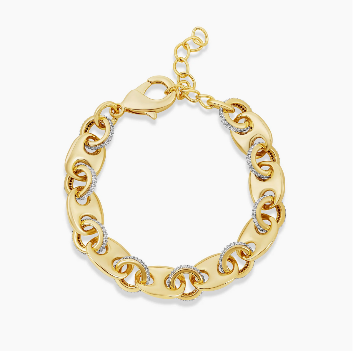 LUXE LINK PAVÉ BRACELET