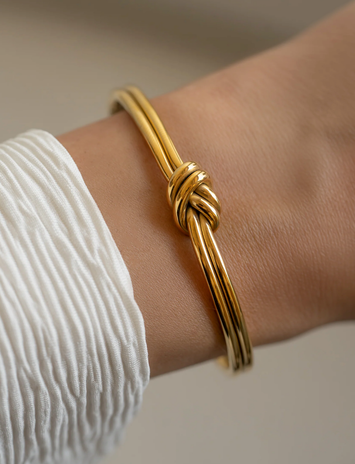 Sarah Knotted Bangle