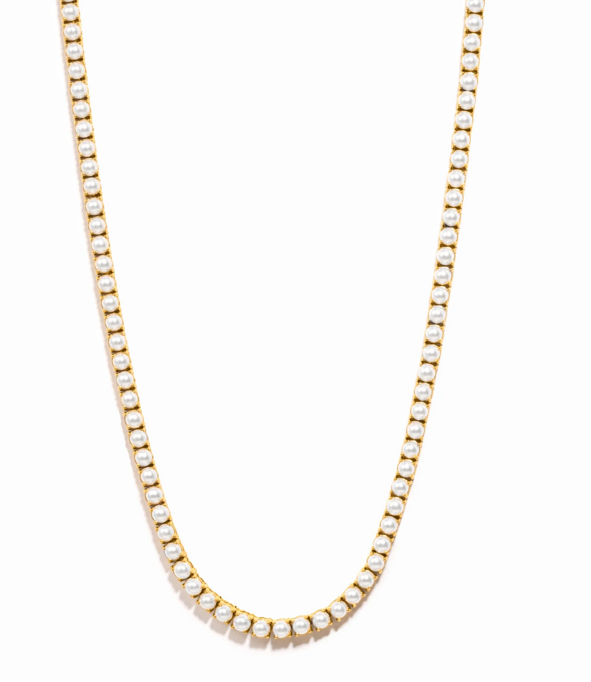 Pearl Tennis Necklace