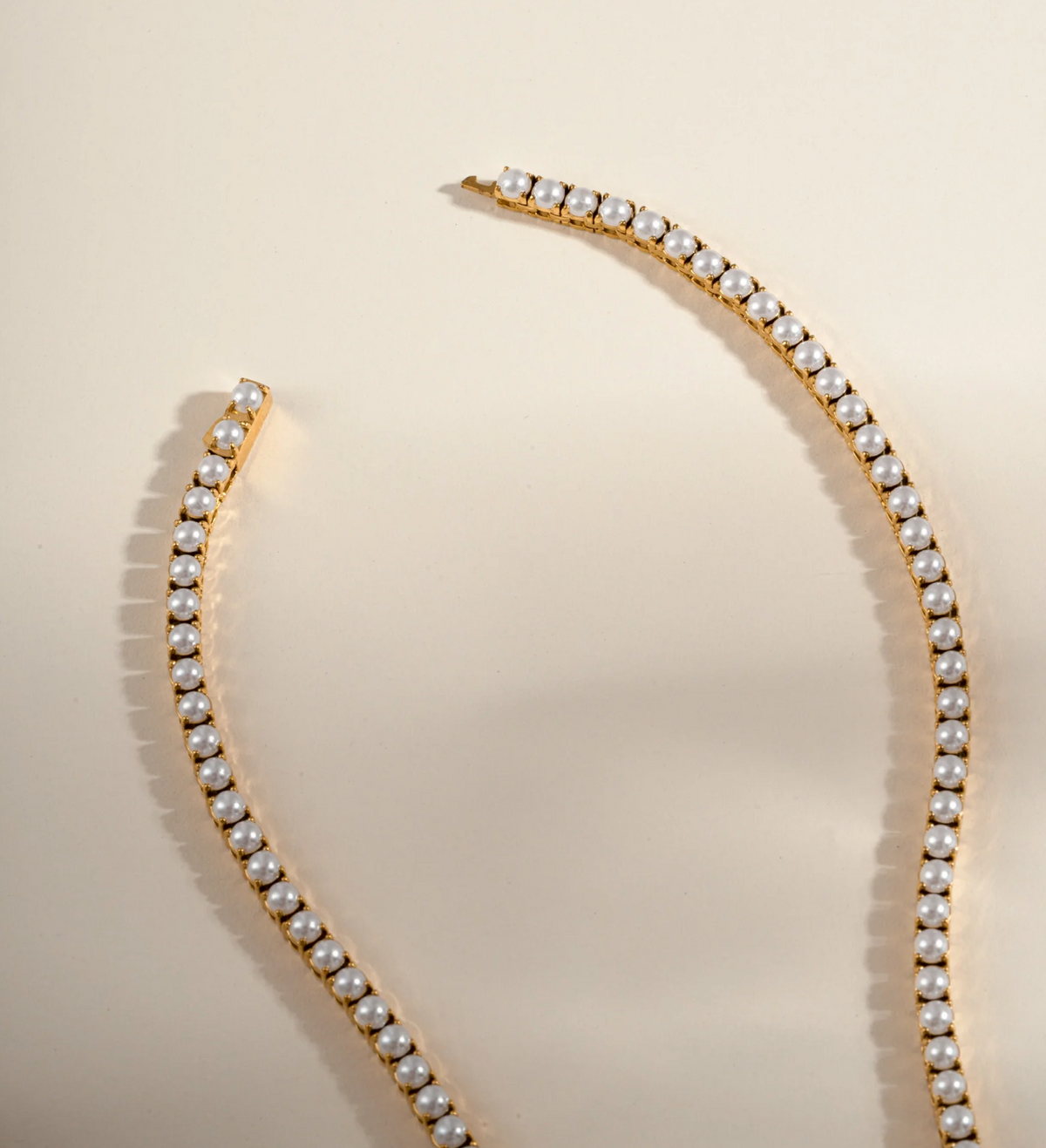 Pearl Tennis Necklace
