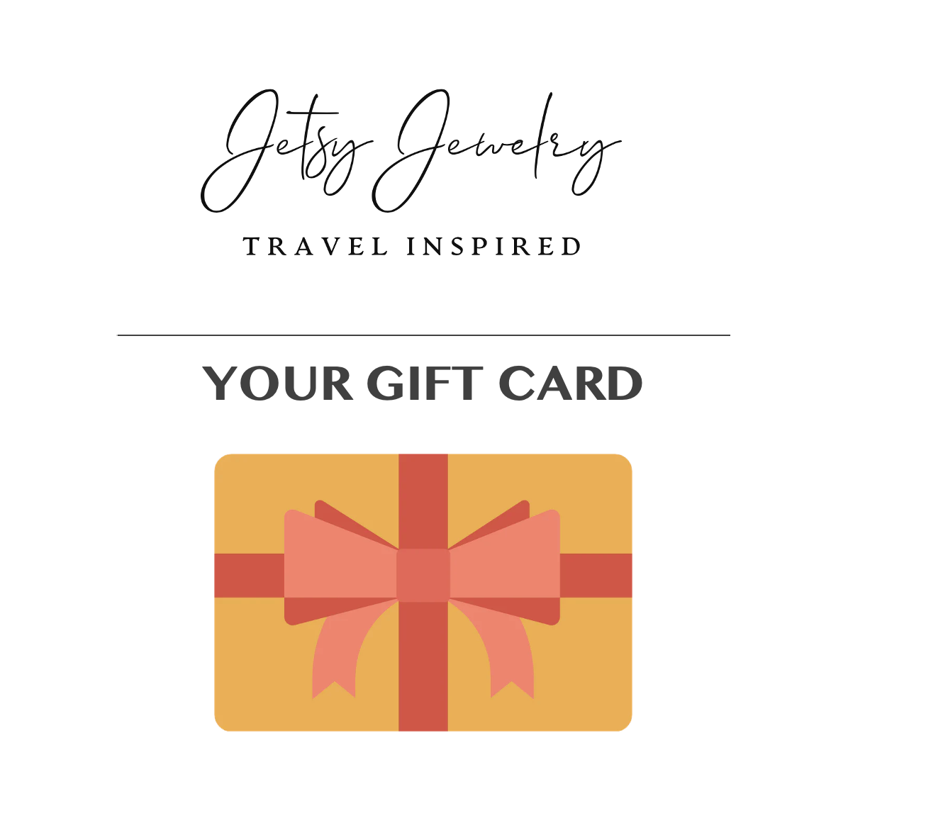Jetsy Jewelry Gift Card