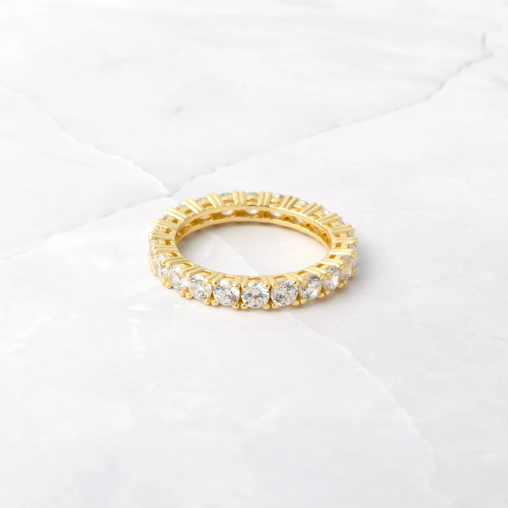 3mm Studded Eternity Ring