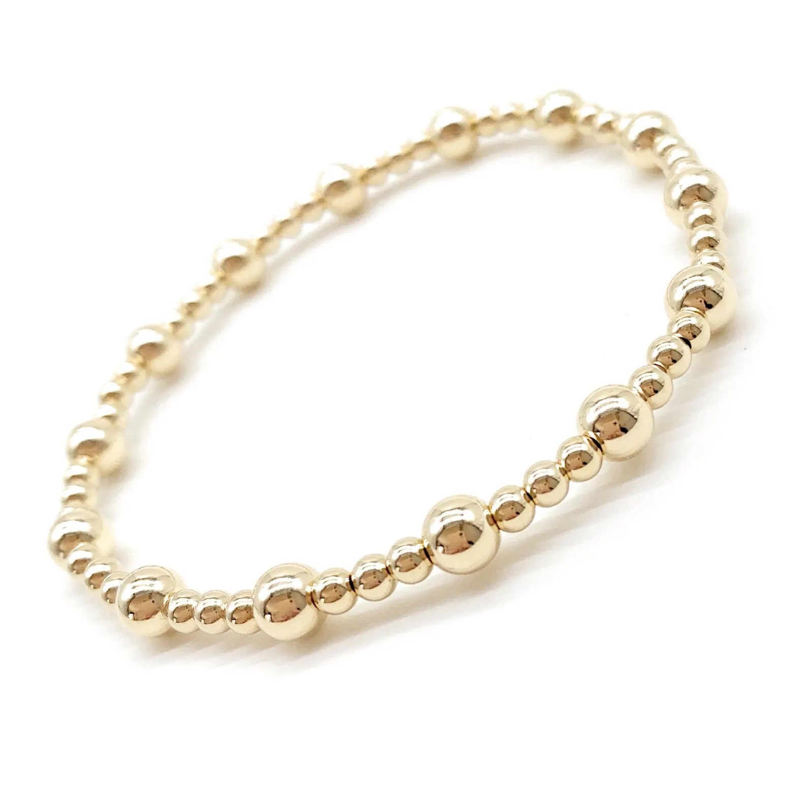 4mm Alternating Ball Bracelet