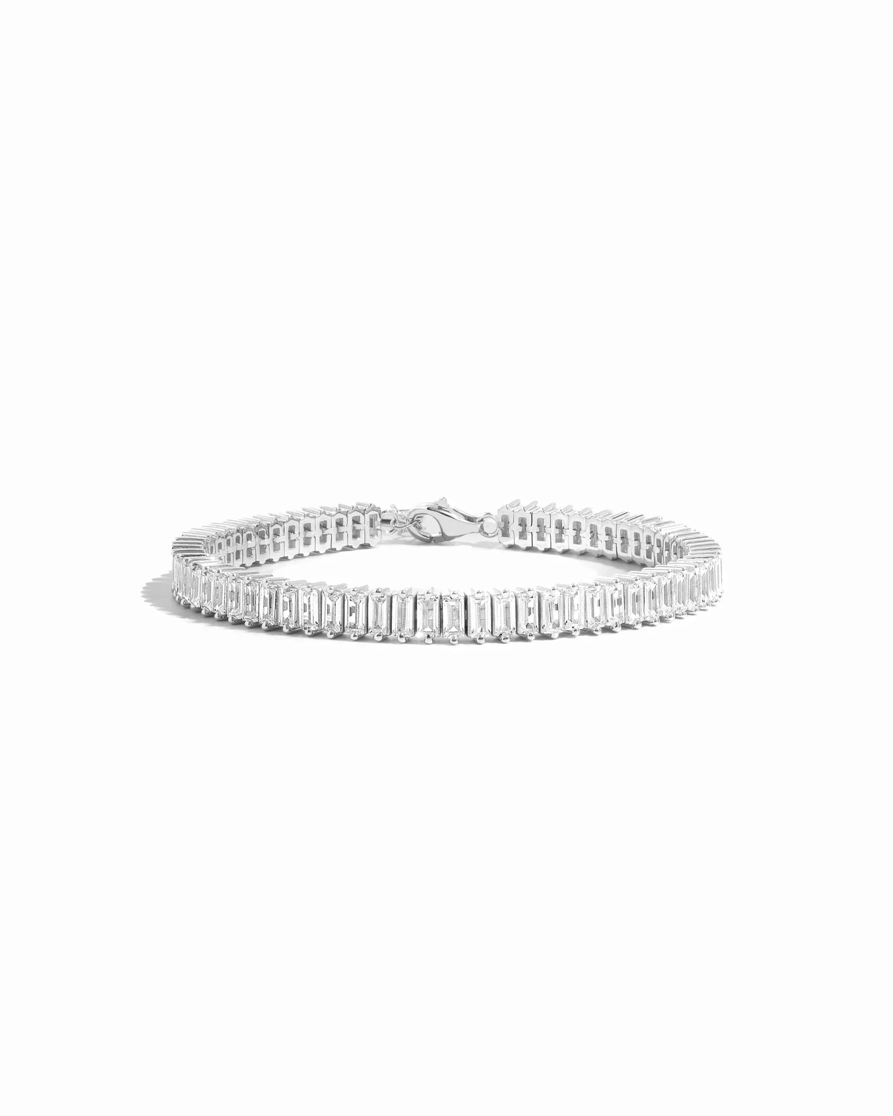 Julie Baguette Tennis Bracelet
