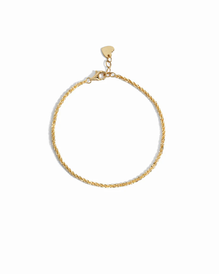 Diamond Cut Chain Bracelet