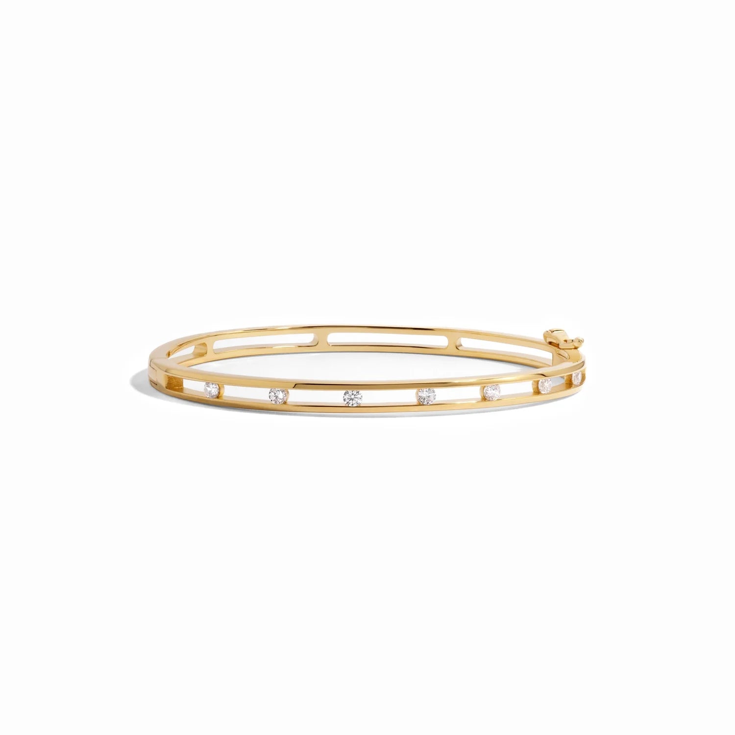 Stunning Bangle Bracelet Gold & Silver