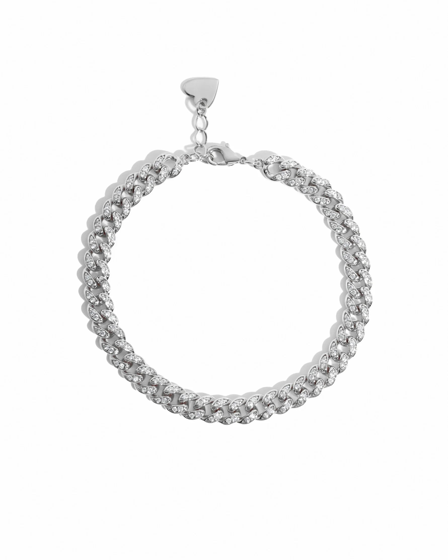 Pavé Chain Link Bracelet