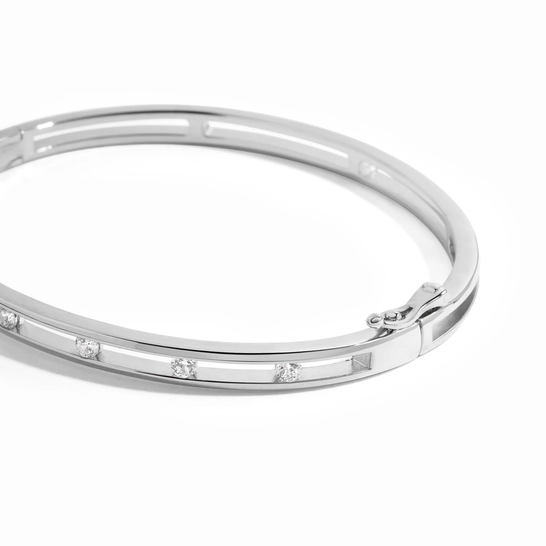Stunning Bangle Bracelet Silver